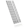 DT Swiss Pr 1400 Dicut Eiker Og Nippler Sett, Black, One Size