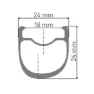 DT Swiss Prc 1100 Dicut 24 Cl Disc Tubeless Landeveissykkelens Bakhjul, Black, 12 x 142mm, Shimano/Sram HG