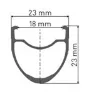 DT Swiss R 460 Felg Refurbished, Black, 700 - 28" 20H
