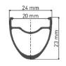 DT Swiss R 470 Disc Felg