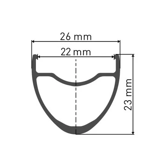 DT Swiss R 500 Db 584-22 Felg, Black, 650B-27.5" 24H DT Swiss R 500 Db 584-22 Felg, Black, 650B-27.5" 24H