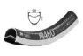 DT Swiss R460 700C Felg Med 20 Hull, Black, 700 - 28" 20H
