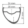 DT Swiss Rr 421 Disc Felg