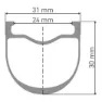 DT Swiss Spline 1400 Hooked/crotchet Tubeless Tc 622 Mm Disc Cl Landeveissykkelens Bakhjul, Black, 12 x 142mm, Shimano/Sram HG