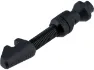 DT Swiss Tubeless-Ventil Aluminium für asymmetrische Felgen, Svart
