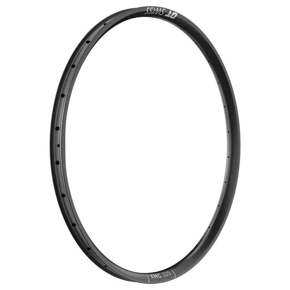 DT Swiss Xmc 320 29´´ Carbon Disc Tubeless Mtb-felg, Black, 29" 28H