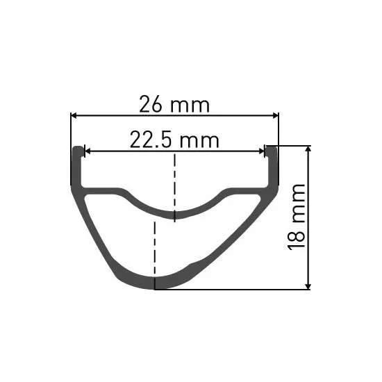 DT Swiss Xr 361 Asymmetric Felg, Black, 650B-27.5" 32H DT Swiss Xr 361 Asymmetric Felg, Black, 650B-27.5" 32H