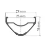 DT Swiss XR 391 29" Felg