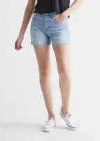 DUER Midweight Denim High Rise Shor Ws DUER Midweight Denim High Rise Shor Ws