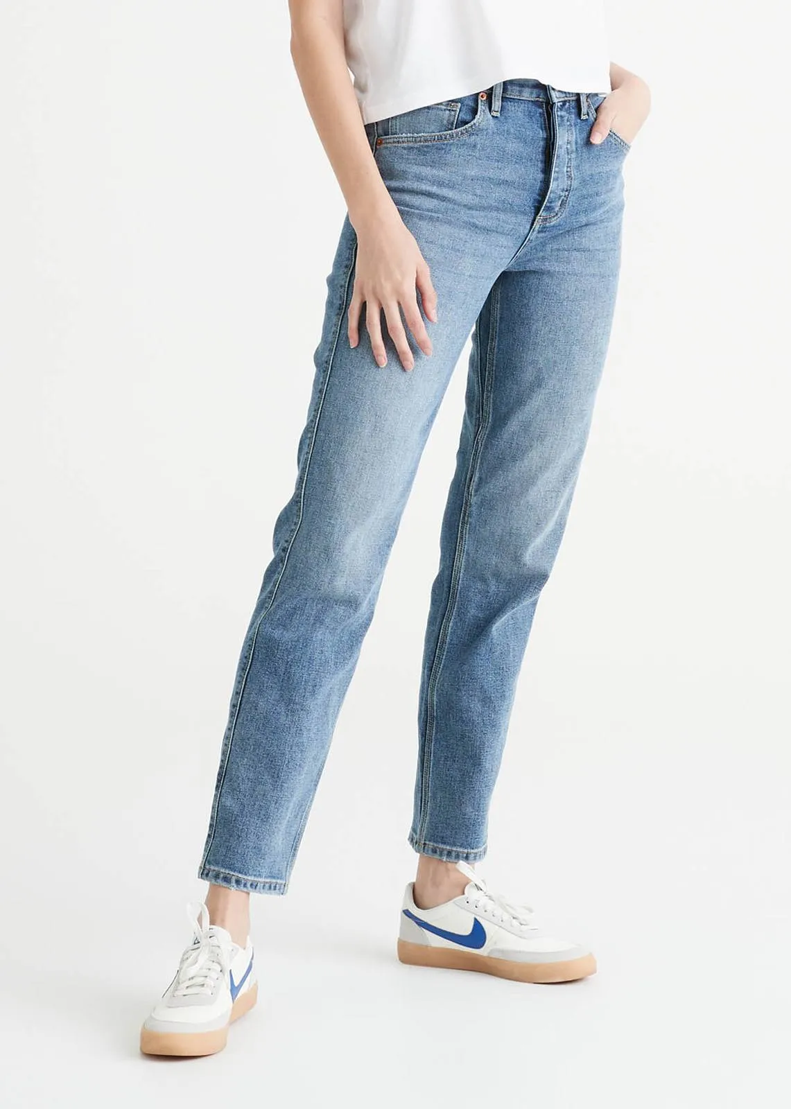 DUER Performance Denim Hig Rise Straigh, Vintage