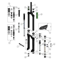 DVO Suspension D1 Ott Onyx 38 Ref 14 Servicesett