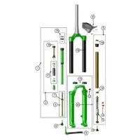 DVO Suspension Diamond D2 Gaffeltetningssett
