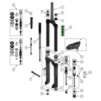 DVO Suspension Onyx 38 Wp Ref 14 Servicesett DVO Suspension Onyx 38 Wp Ref 14 Servicesett