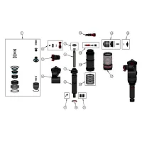 DVO Suspension Topaz Gen3 Wp Ref 1 Tetningssett DVO Suspension Topaz Gen3 Wp Ref 1 Tetningssett