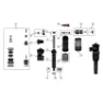 DVO Suspension Topaz Gen3 Wp Ref 1 Tetningssett, Black, One Size