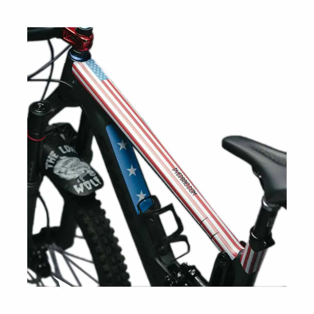 Dyedbro American Flag Rammebeskyttelse, Blue / white / red, One Size