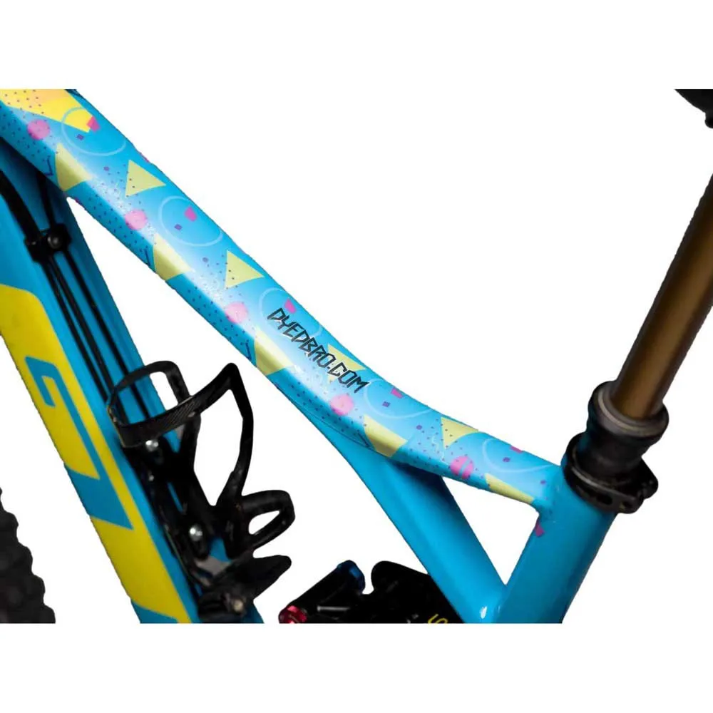 Dyedbro Bel Air Rammesikringsklistremerker, Fuchsia / yellow, One Size