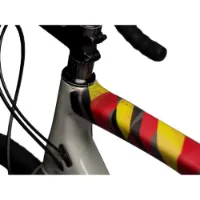 Dyedbro Country German Flag Rammesikringsklistremerker