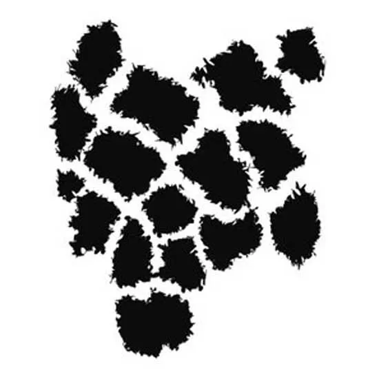 Dyedbro K-mac Animal Print Rammesikringsklistremerker