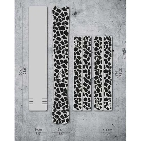 Dyedbro K-mac Animal Print Rammesikringsklistremerker