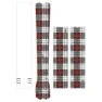 Dyedbro Red Tartan Rammebeskyttelse, Black / red / white, One Size
