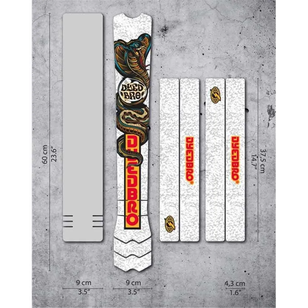 Dyedbro Rrr Rammesikringsklistremerker, Multicolor, One Size