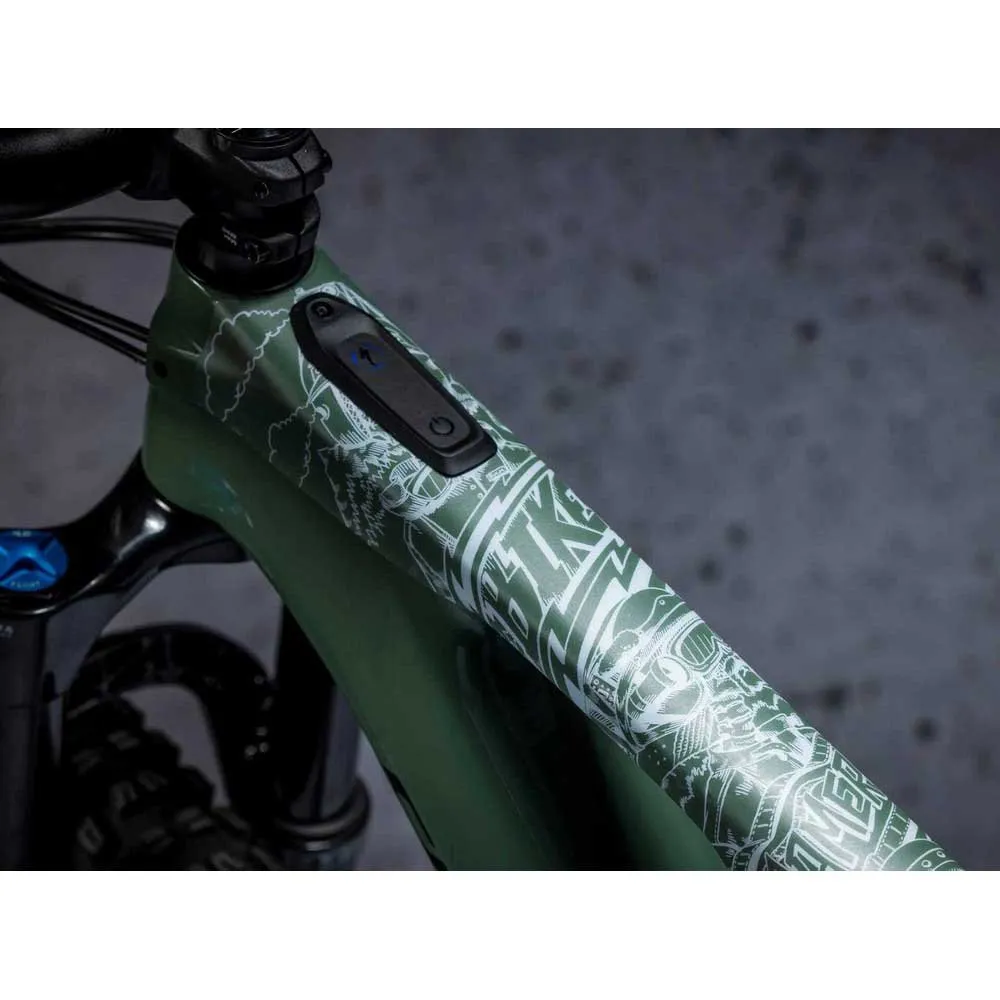 Dyedbro Stormstatic Camera Action E-bike Rammebeskyttelse, White, One Size