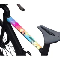 Dyedbro Tie Dye Rammesikringsklistremerker