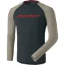 Dynafit 44401 Langarmet T-skjorte, Blueberry / rock khaki