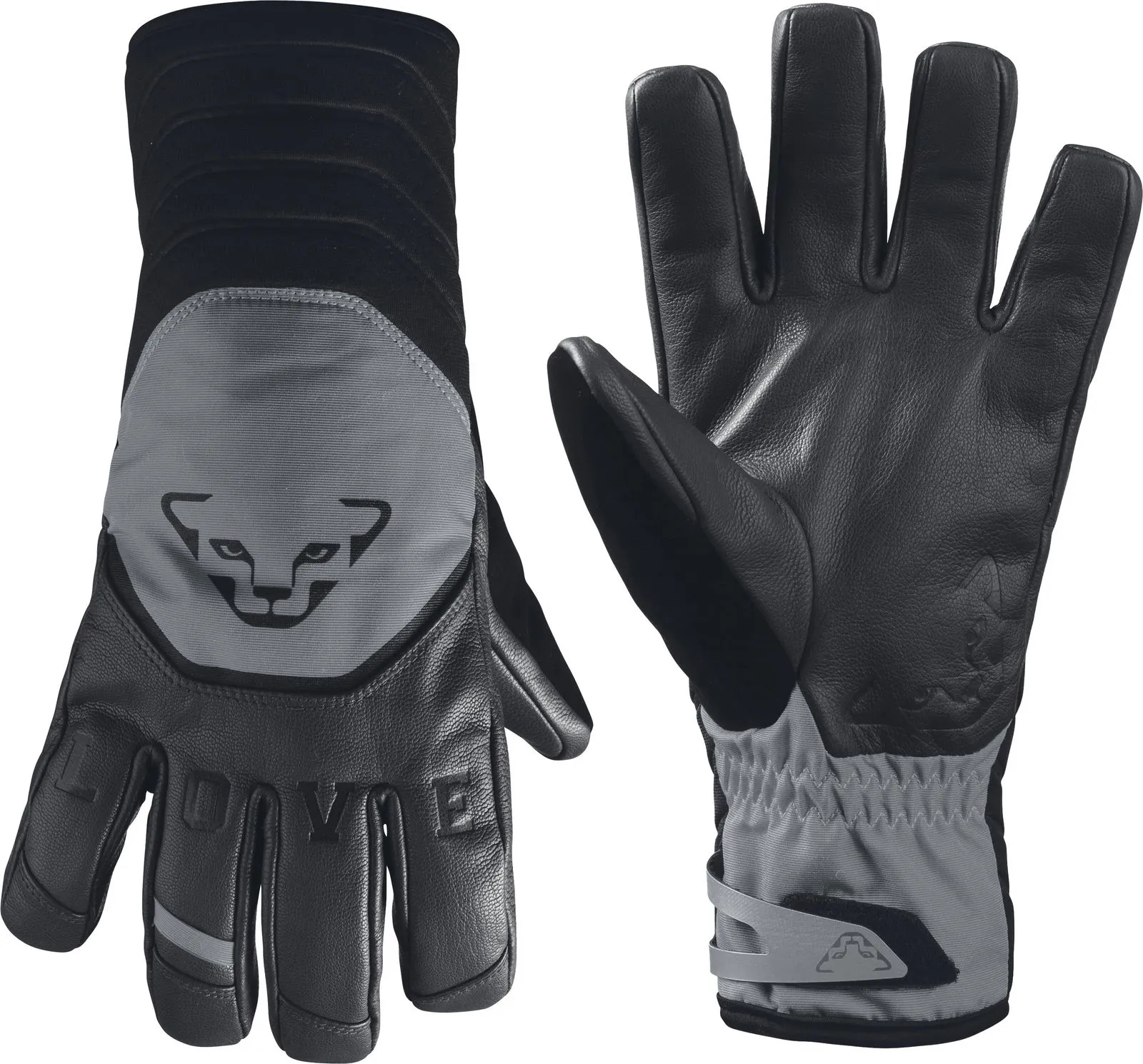 Dynafit FT Leather Gloves, Black out