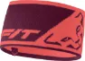 Dynafit Leopard Logo Headband, Hot coral