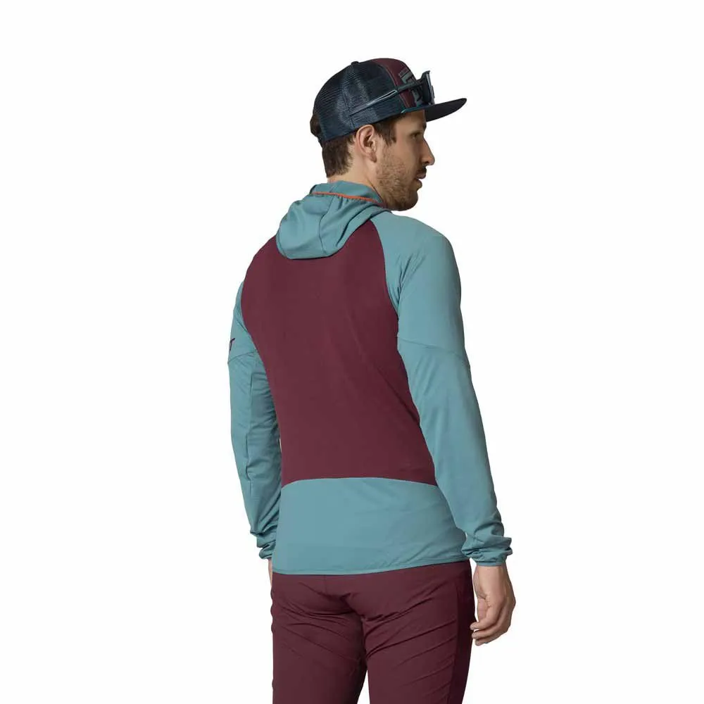 Dynafit Transalper Light Polartec Fleece Genser Med Hel Glidelås, Storm blue