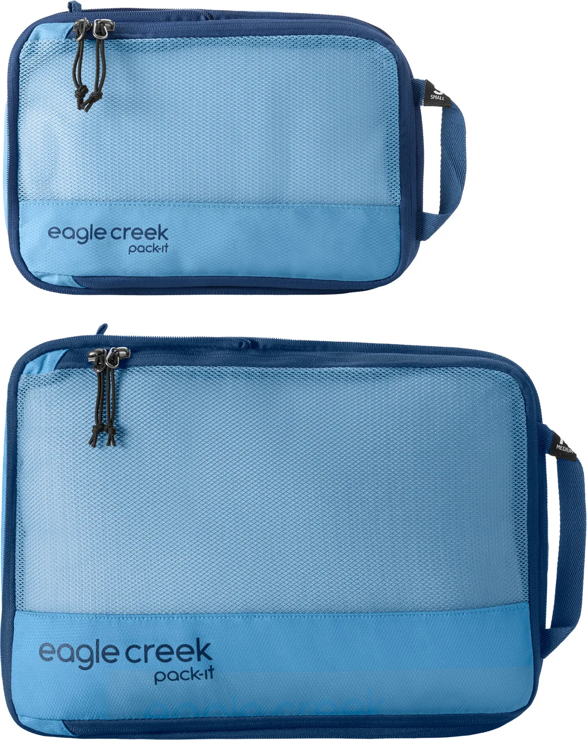 Eagle Creek Pack-It Reveal Compression Cube Set S/M, Blue dawn Eagle Creek Pack-It Reveal Compression Cube Set S/M, Blue dawn