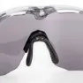 Eassun Giant Solbriller, Light grey / glossy black, Smokes/CAT2