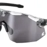 Eassun Giant Solbriller, Light grey / glossy black, Smokes/CAT2