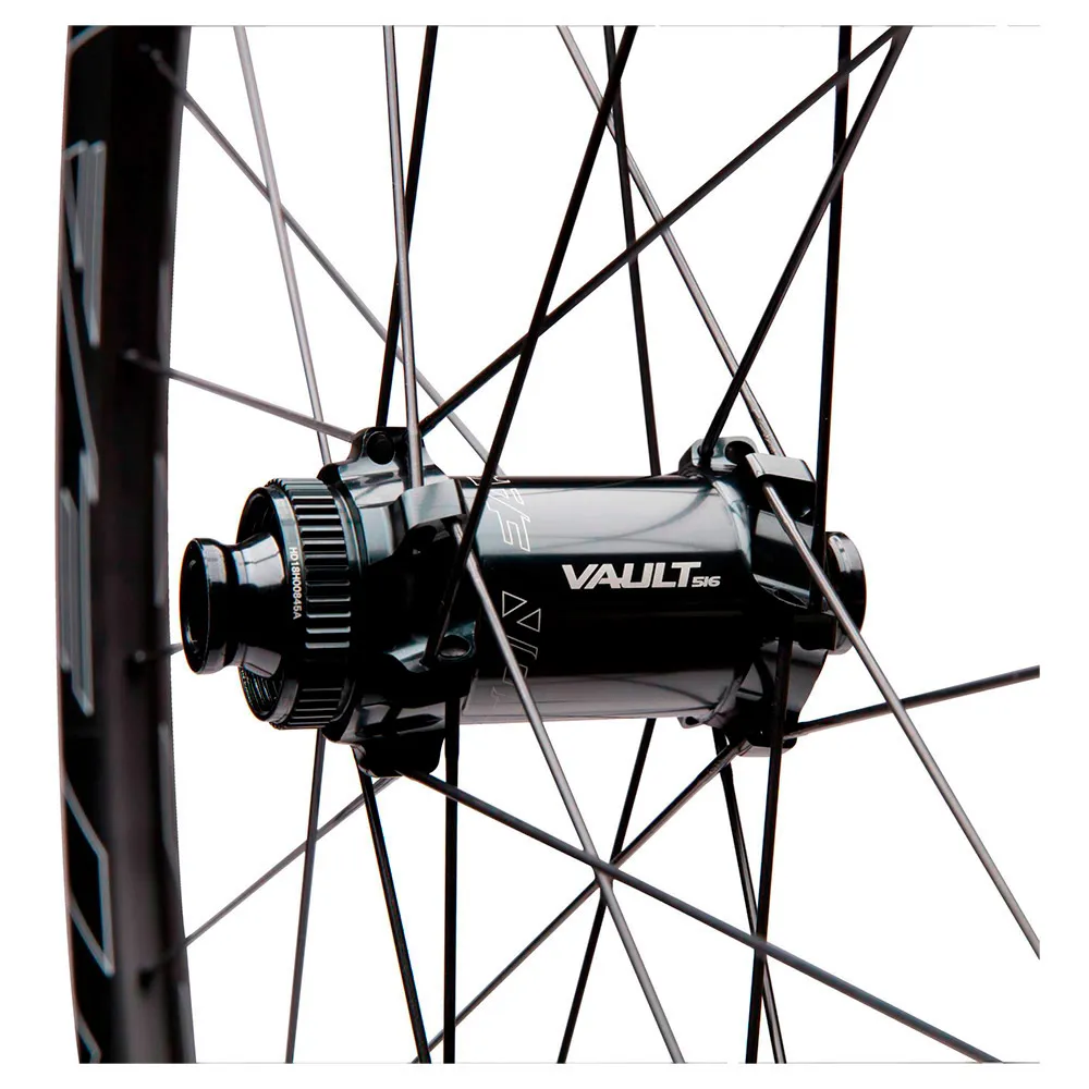 Easton Ea90 Ax Cl Disc Tubeless Gravel Forhjul, Black, 12 x 100mm