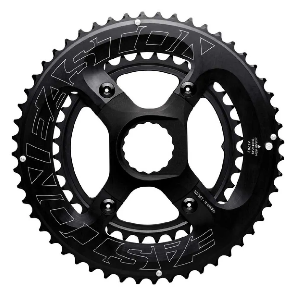 Easton Spider/ring Assembly Ea90 4b 11spd Kjettingring, Black, 52-36t