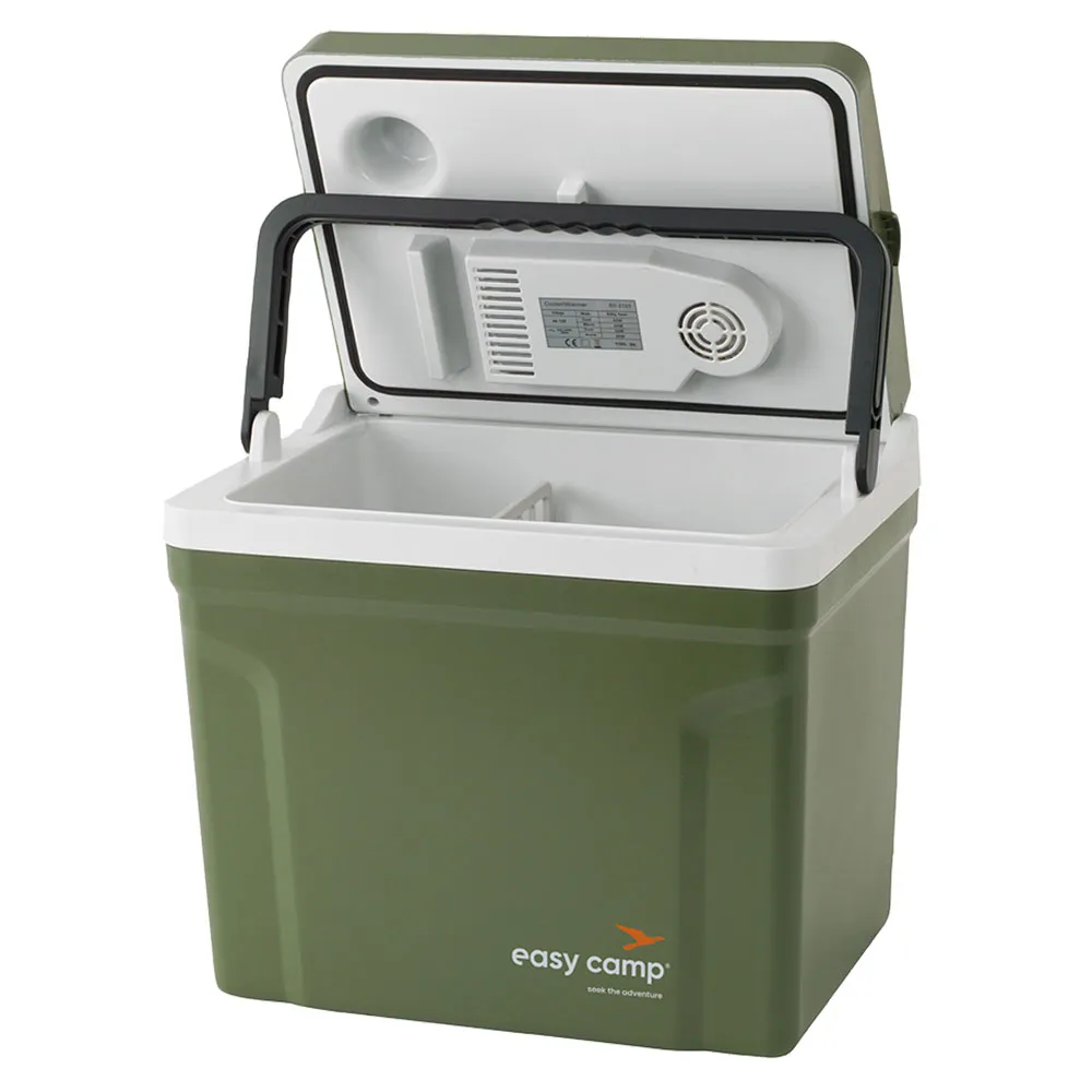 Easy Camp Arctic Bluebell 12v/230v 24l Stiv Bærbar Kjøleboks, Petrol blue, One Size