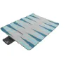 Easy Camp Backgammon Picnic Rug Beskyttende Fotavtrykk, Grey, One Size