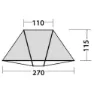 Easy Camp Beach Ly, Blue / sand, One Size
