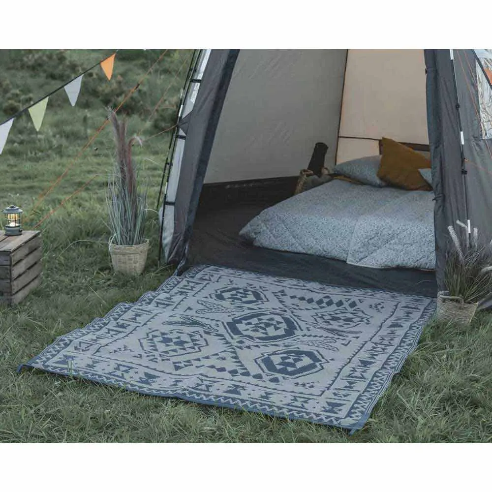 Easy Camp Bilberry Square Teppe, Grey, 200 x 150cm Easy Camp Bilberry Square Teppe, Grey, 200 x 150cm