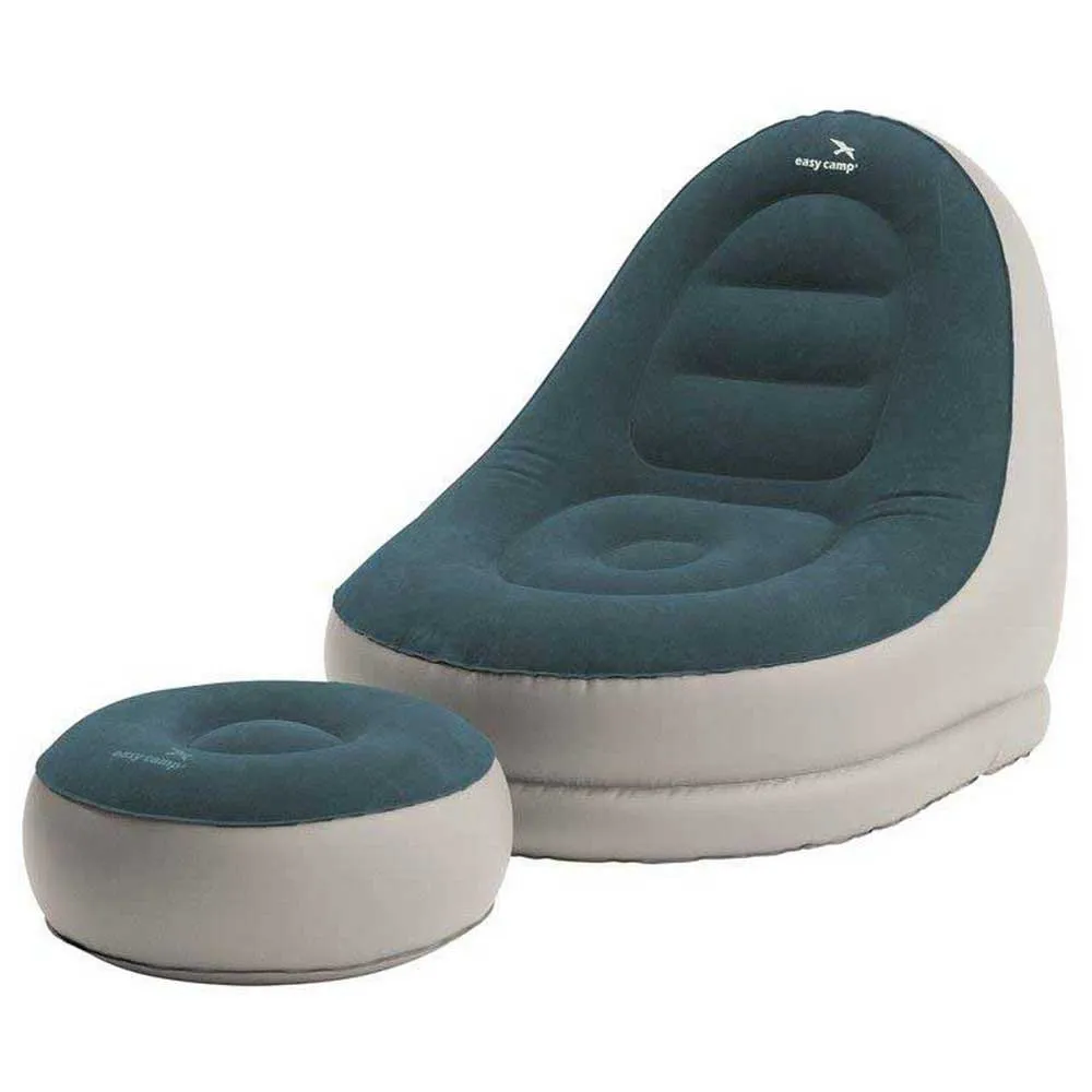 Easy Camp Comfy Longe Set Air Oppblåsbar Sofa Refurbished, Steel blue, One Size Easy Camp Comfy Longe Set Air Oppblåsbar Sofa Refurbished, Steel blue, One Size