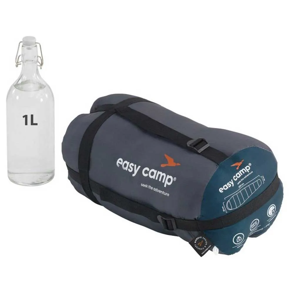 Easy Camp Falcon Ii Mummy-1°c Sovepose, Blue, Left Zipper