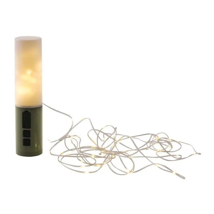 Easy Camp Lupin Stringlight Lampe, Green, 260 Lysstyrker Easy Camp Lupin Stringlight Lampe, Green, 260 Lysstyrker
