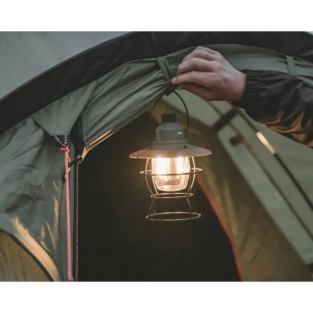 Easy Camp Polar Willow Lampe, Green, 200 Lysstyrker Easy Camp Polar Willow Lampe, Green, 200 Lysstyrker