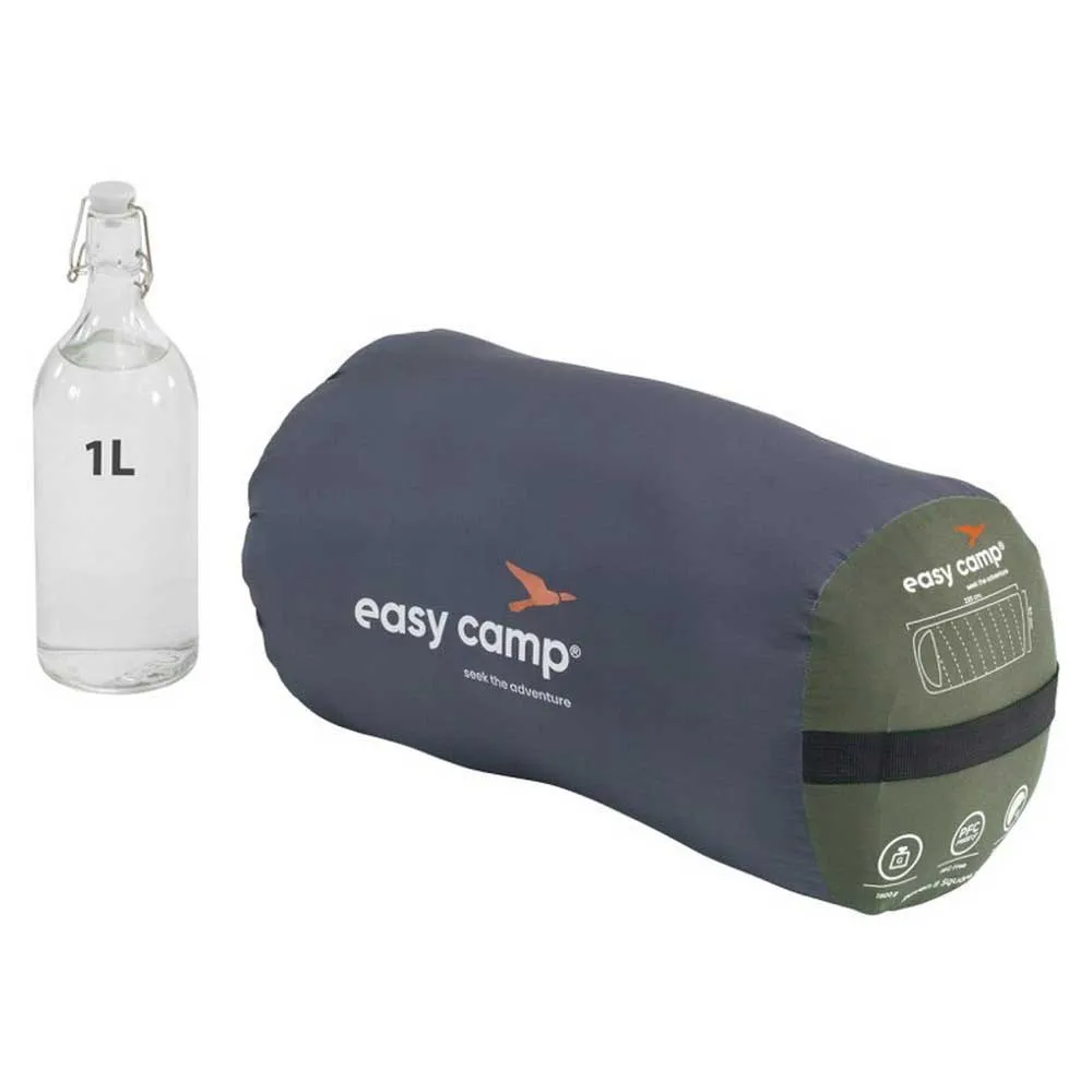 Easy Camp Raven Ii Square-3°c Sovepose, Green, Left Zipper Easy Camp Raven Ii Square-3°c Sovepose, Green, Left Zipper