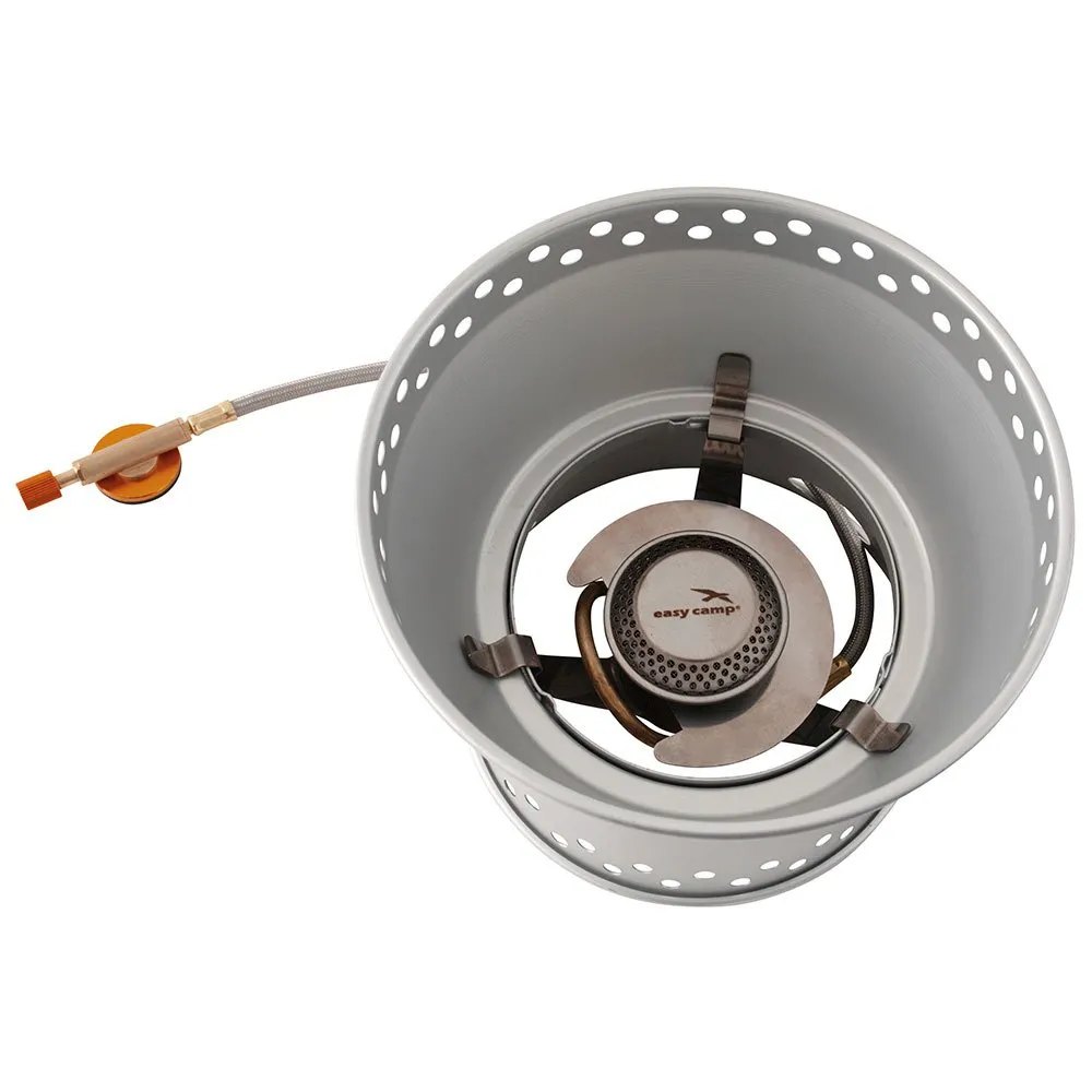 Easy Camp Stormbatteri + Gasskomfyr, Silver, One Size Easy Camp Stormbatteri + Gasskomfyr, Silver, One Size