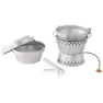Easy Camp Stormbatteri + Gasskomfyr, Silver, One Size