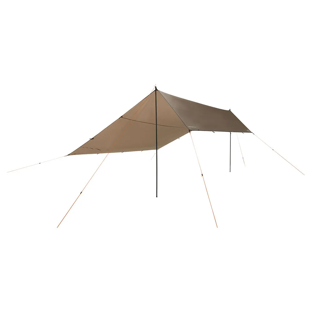 Easy Camp Totak Tarp 4 X 4 M Presenning, Dark sand, 400 x 400cm