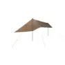 Easy Camp Totak Tarp 4 X 4 M Presenning, Dark sand, 400 x 400cm